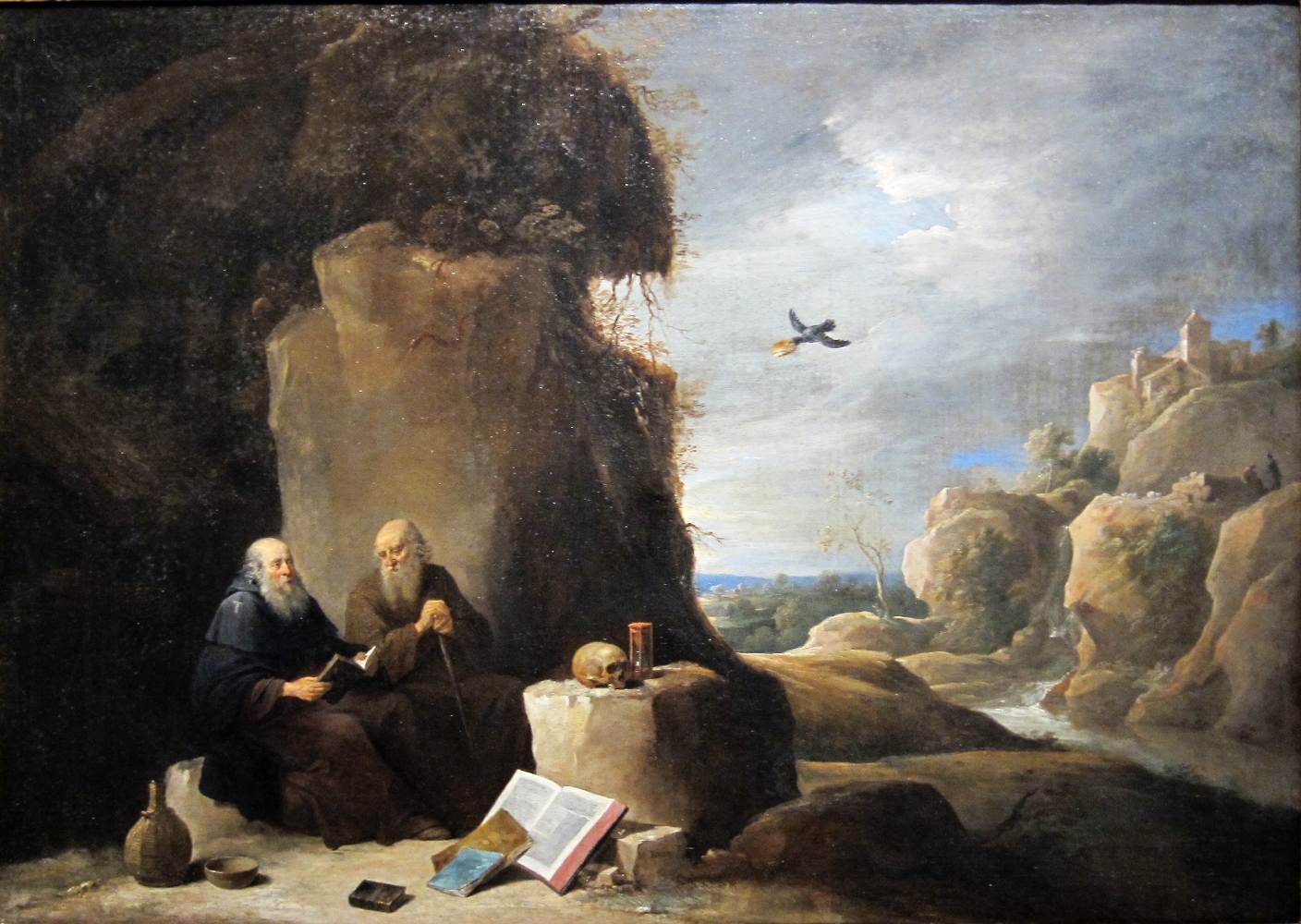 St Anthony Abbot Meets St. Paul the First Hermit