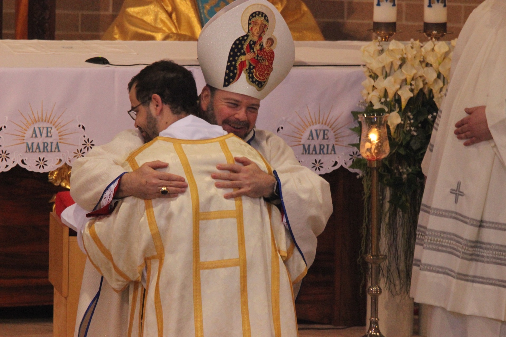 Congratulations, you are now a Deacon Fr. Joseph Maria