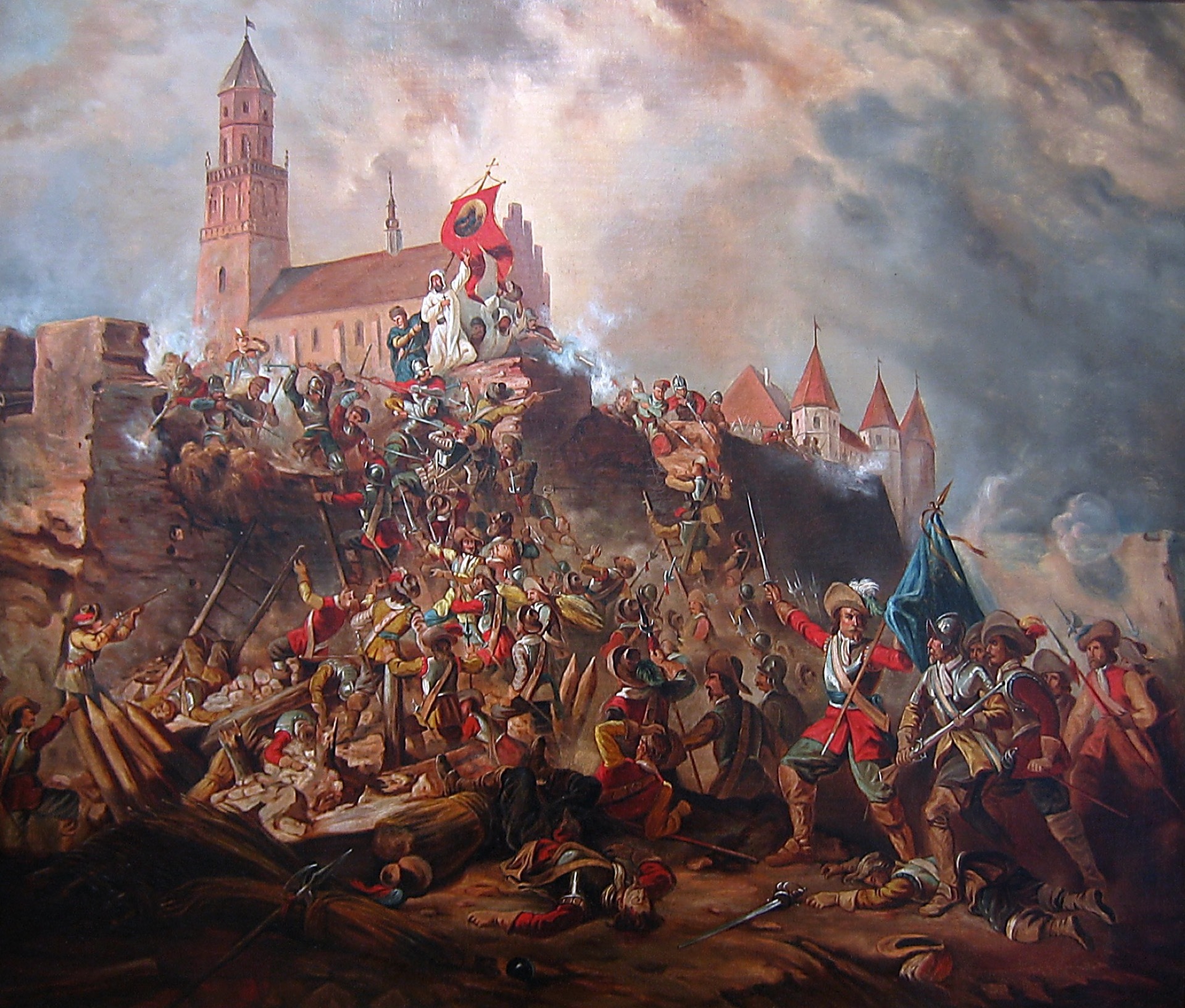 Siege of Clari Montis (Jasna Góra) in 1655